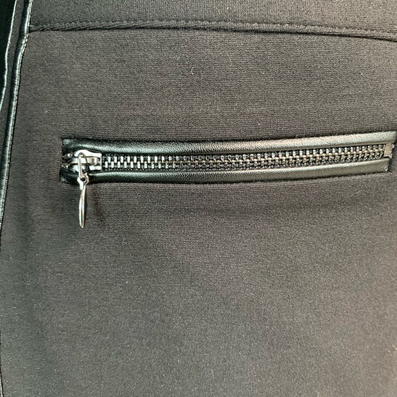 WHBM Faux Leather Trim Boot Skirt - Picture 2 of 6